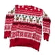 thumbnail image 5 of Suéter navideño de alce, ropa de punto con patrón de alce, tops para niñas, transpirable XL, 5 of 7
