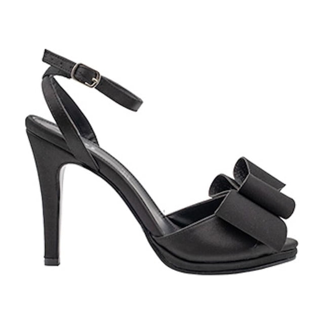 Zapatillas Mujer GREZZA Tacones Formales Vestir Altas negro 25