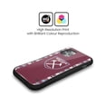 thumbnail image 2 of Head Case Designs Officially Licensed West Ham United FC 2022/23 Crest Kit Home Hybrid Case Compatible with Apple iPhone 14, 2 of 7