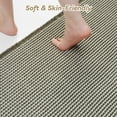 thumbnail image 6 of VUNATE Waffle Bathroom Runner 2'x6' Bath Runner Ultra-Soft Non-Slip Bath Mat Super Absorbent Quick Dry Bathroom Rugs Machine Washable Bathroom Mats for Bathroom Floor Kitchen Entryway Green and White, 6 of 6