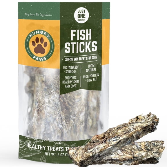 Cod Skin Sticks for Dogs - 5 oz MSC