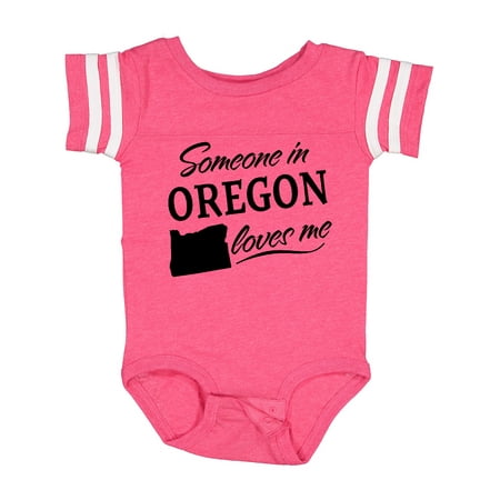 

Inktastic Someone in Oregon Loves Me Gift Baby Boy or Baby Girl Bodysuit