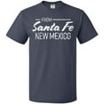 thumbnail image 3 of Inktastic From Santa Fe New Mexico in White Distressed Text T-Shirt, 3 of 5