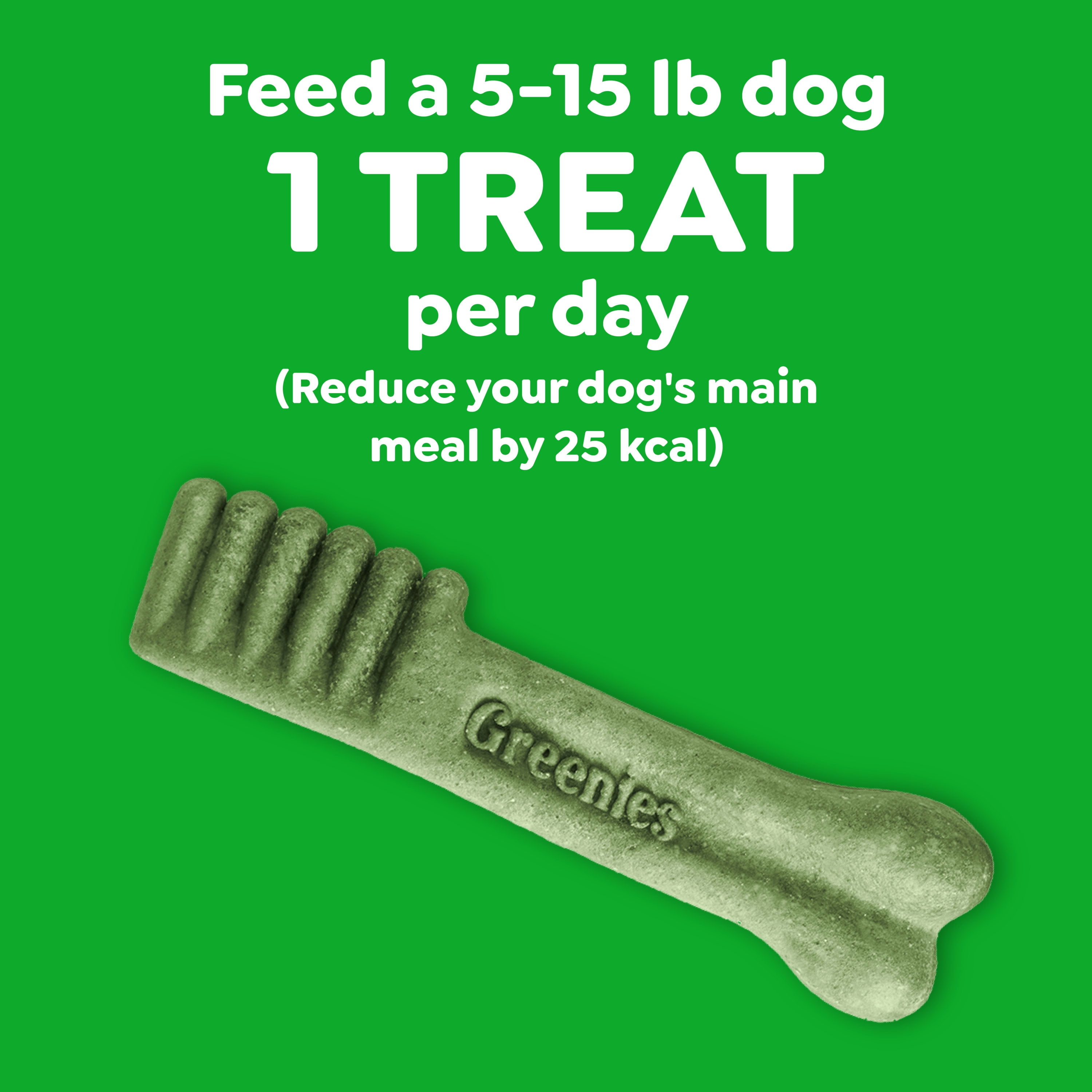 Greenies Adult Natural Dental Dog Treats 3 Flavors, Teenie Size, (3) 12 Oz Packs (130 Count)
