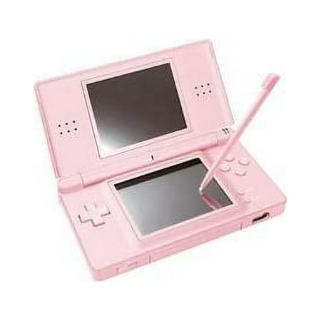 Restored Nintendo DS Lite Coral Pink Handheld (Refurbished)