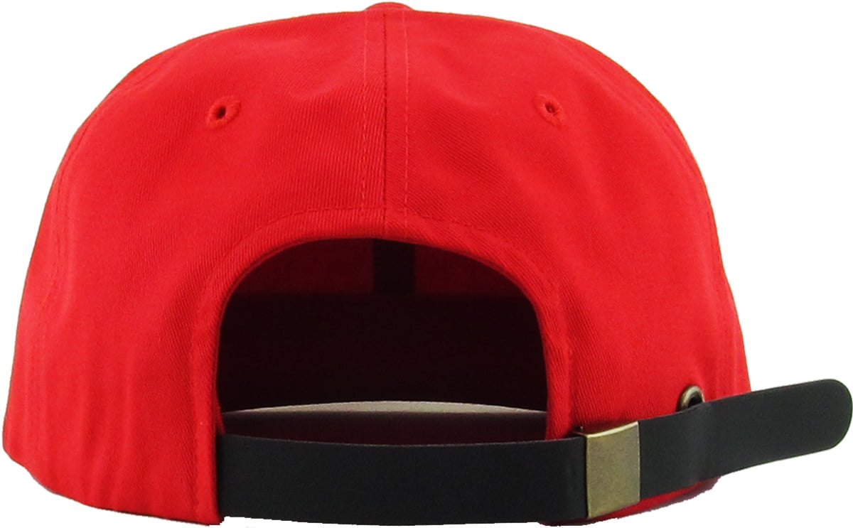Red Baseball Cap – Hats Of London