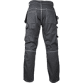 thumbnail image 3 of Men’s Cargo Work Pants – Heavy Duty Safety Trousers with Reinforced Knees and Utility Tool Pockets Gray, 3 of 6