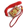 thumbnail image 4 of Gran Compasión Mantra Escritura Colgante de Coche Encantos Budistas Espejo Retrovisor Decoración Adornos Colgantes Rojo, 4 of 5