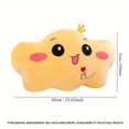 thumbnail image 2 of Cute Cloud Pillow Plush Toy Bedside Cushion Bay Window Seat Expression Cushion Creative Gift, 2 of 4