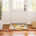 thumbnail image 3 of Yayeee Doormat for Indoor Entrance 32" x 20" Non Slippery Floor Rug, Mid Century Glasses, 3 of 8