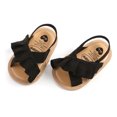thumbnail image 3 of KelaJuan Baby Girl Summer Sandals, Cute Ruffle Flats Non-Slip Soft Sole Infant First Walkers, 3 of 9