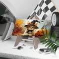 thumbnail image 3 of 1 Pcs 2D Flat License Plate Covers & Frames, Halloween Kitten For Decorative Front, Waterproof For Decoration Aluminum License Plate Covers & Frames Cover For Men Women, 12" X 6", 3 of 6
