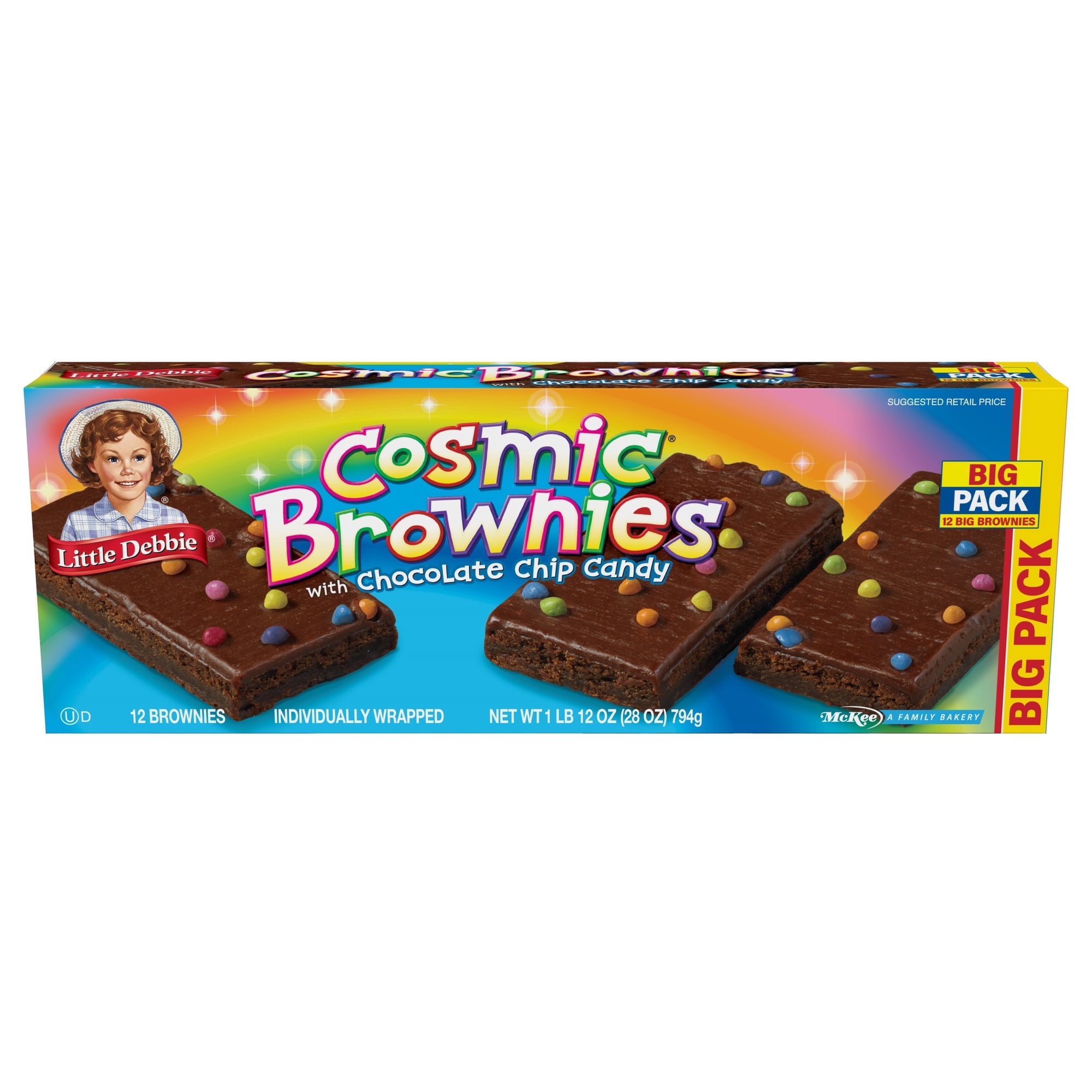 Snack Cakes, Little Debbie Big Pack COSMIC® Brownies