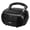Black, variant on JENSEN Portable Bluetooth CD Music System with Built-in Speakers, Cassette Player/Recorder, AM/FM Radio, and Aux, CD-550ABT , Blue