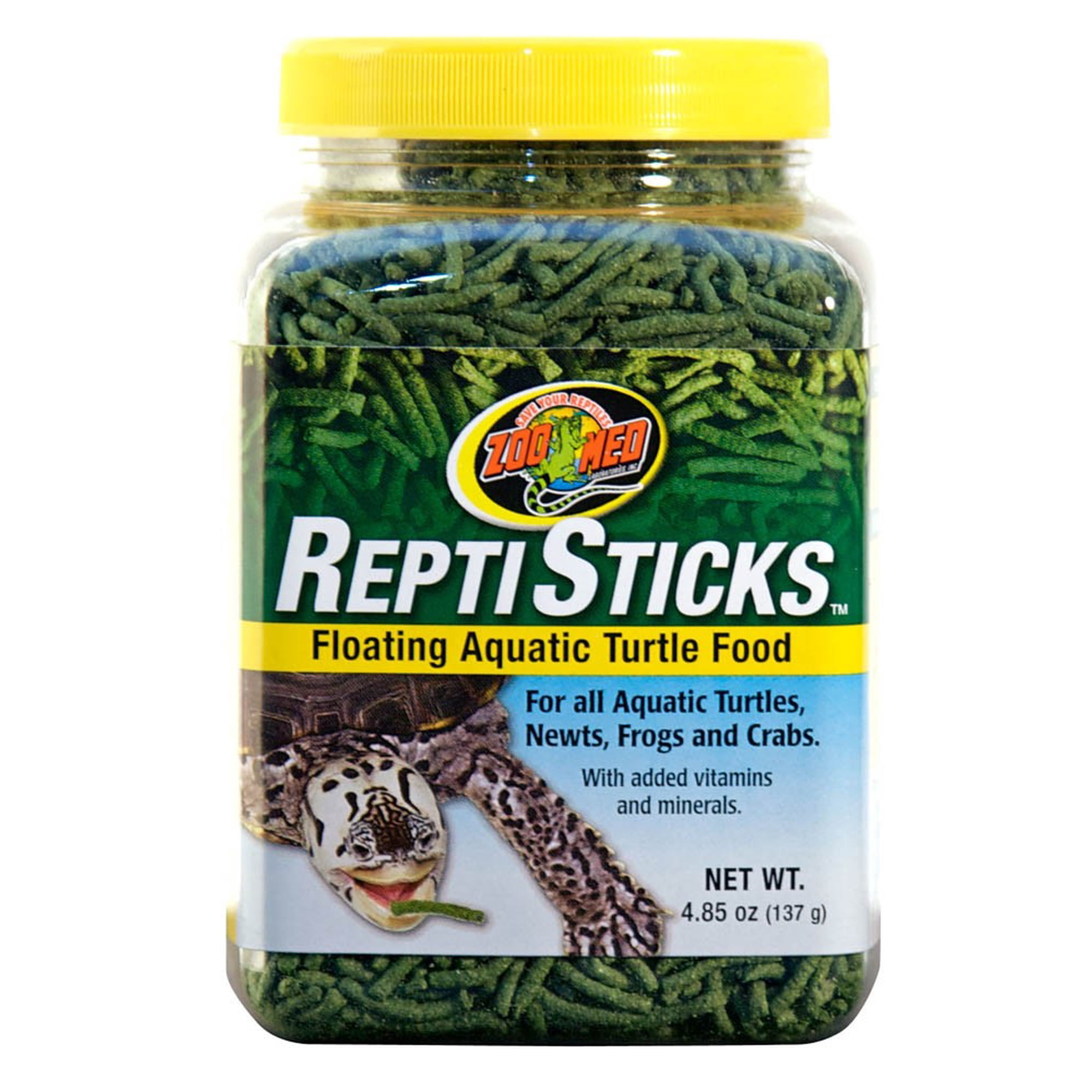 Zoo Med ReptiSticks Floating Aquatic Turtle Food, 5 Oz
