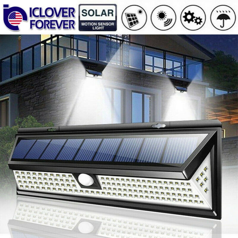 Details about   LED Solar Wall Light PIR Motion Sensor Waterproof Outdoor Safety Garden Lamp 