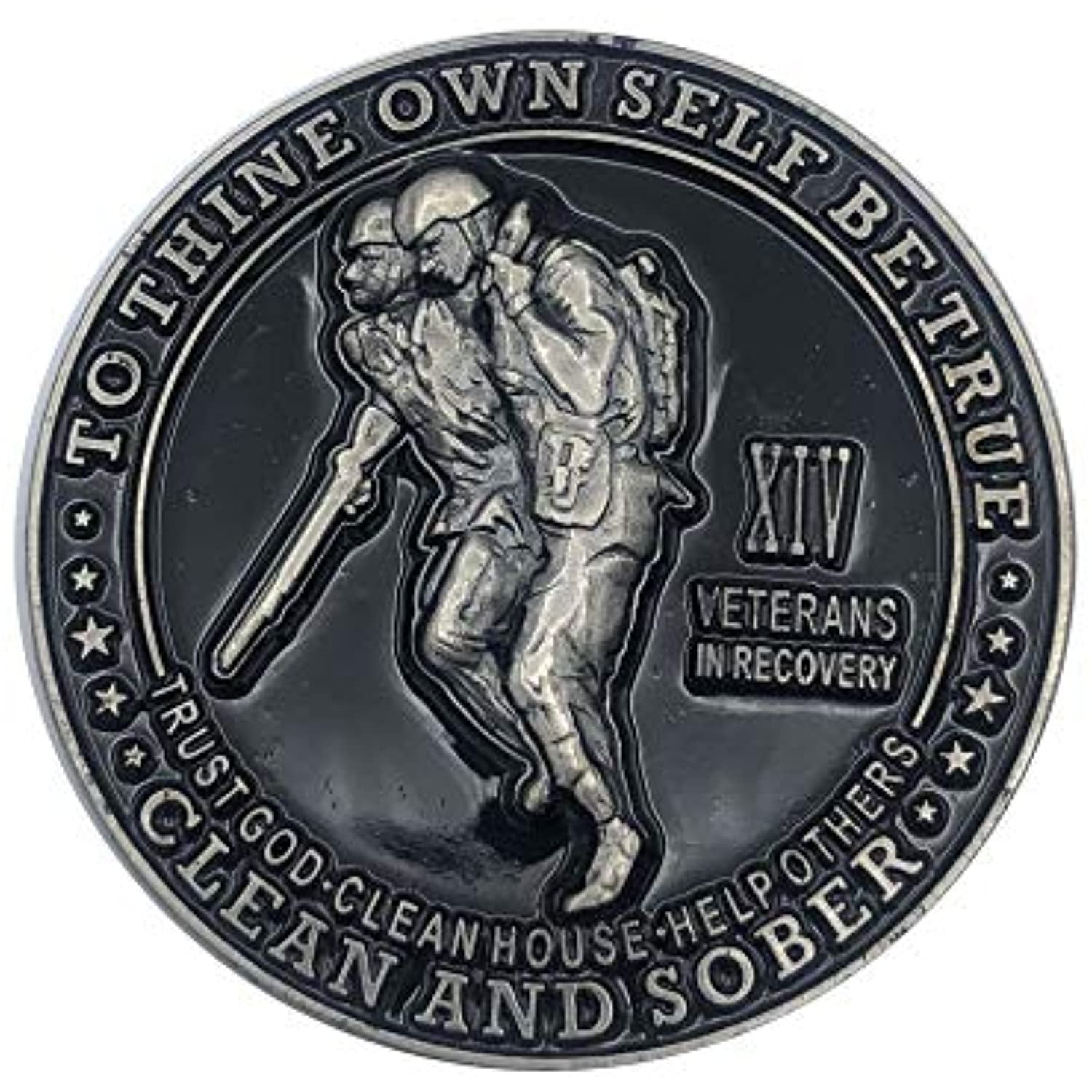 Alcoholic 6 Year Recovery One Day Chip-Medallion Coin Medal Token AA Anonymous 