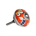 thumbnail image 2 of KNOB-IT VINTAGE HANDPAINTED CERAMIC KNOBS (8 Pack) K000001, 2 of 3