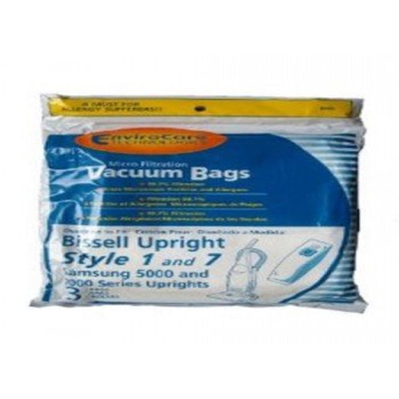 Compatible with Bissell Upright Style 7 Paper Bags 3PK 840DW
