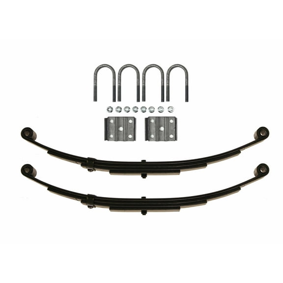 LIBRA 5000lbs 4K Single Trailer Axle Suspension Kit 2500 lbs Leaf Springs & Ubolt Kit