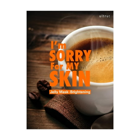 Ultru I'm Sorry for My Skin Jelly Sheet Mask, (Best Brightening Mask Review)