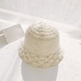 thumbnail image 6 of CoCopeaunts Ladies Bucket Hat Autumn Winter Knitted Breathable Basin Hat Leisure Fascinator Fungus Brim Foldable Fisherman Hat, 6 of 8