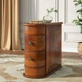 thumbnail image 2 of 2-Drawer Wood End Table, No Assembly Required, 2 of 5