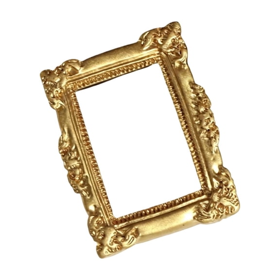 Retro Solid Color Resin Small Photo Frame,Mini Home Ornament – Durable Material for Indoor & Outdoor Display,Thoughtful Gift Choice