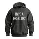 thumbnail image 4 of MHFRRA Sudadera con Capucha Gráfica Divertida, Informal, Cómoda y con Estampado de Letras para Uso Diario y Actividades Al Aire Libre Gris oscuro, 4 of 6