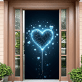 thumbnail image 3 of Illuminated Heart Themed Romantic Backdrop Sign Love Decor Photo Background Wedding Party Event Display Celebration Banner, 3 of 4