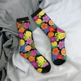 thumbnail image 5 of Logiee Hawaiian Style Print Adult Socks for Men & Women,Calf Socks, Ankle Socks,Boots Socks,Breathable Casual Sock,Unisex Crew Socks, 5 of 6