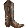 thumbnail image 2 of Corral Boots Womens Embroidered Snip Toe Cowboy  Tall Boots, 2 of 7