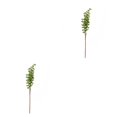 thumbnail image 4 of Naiovety Cono de pino Artificial de bayas de Navidad para decoración de Navidad, rama de árbol de pino Artificial de flor falsa, decoración Verde 2piezas, 4 of 6