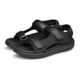thumbnail image 6 of BNRSHOE Boys Sandals Open Toe Beach Sports Water Sandals for Kids Athletic Summer Outdoor Green, 6 of 7