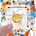 thumbnail image 6 of 35pcs-50pcs Sports Stickers Kids Stickers Sports Pack DIY Stickers for Luggage Laptop Guitar, 6 of 9