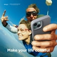 thumbnail image 3 of elago Glide Compatible with iPhone 13 Case 6.1 inch, Protective Thin TPU Cover, Shockproof, Enhanced Camera Guard, Anti-Scratch, Simple and Unique Design (Stone/White), 3 of 3