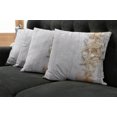 thumbnail image 2 of Ambesonne Ocean Throw Pillow Cover 4 Pack, Seashells and Starfish, 24", Ivory, 2 of 6