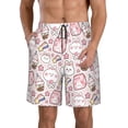 thumbnail image 1 of Fotbe Cute Rabbit Trajes de Baño Estampados para Hombre, Shorts de Verano de Secado Rápido, Ropa de Playa, Bañadores-Small, 1 of 6