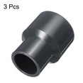 thumbnail image 3 of Uxcell Reducing Coupling Increaser Reducer Coupling Pipe Fittings Black 1-1/2 x 1" 3Pcs, 3 of 7