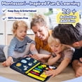 thumbnail image 2 of Busy Board Book Qizfun Dinosaur Montessori, juguete de 1 a 4 años, 2 of 7