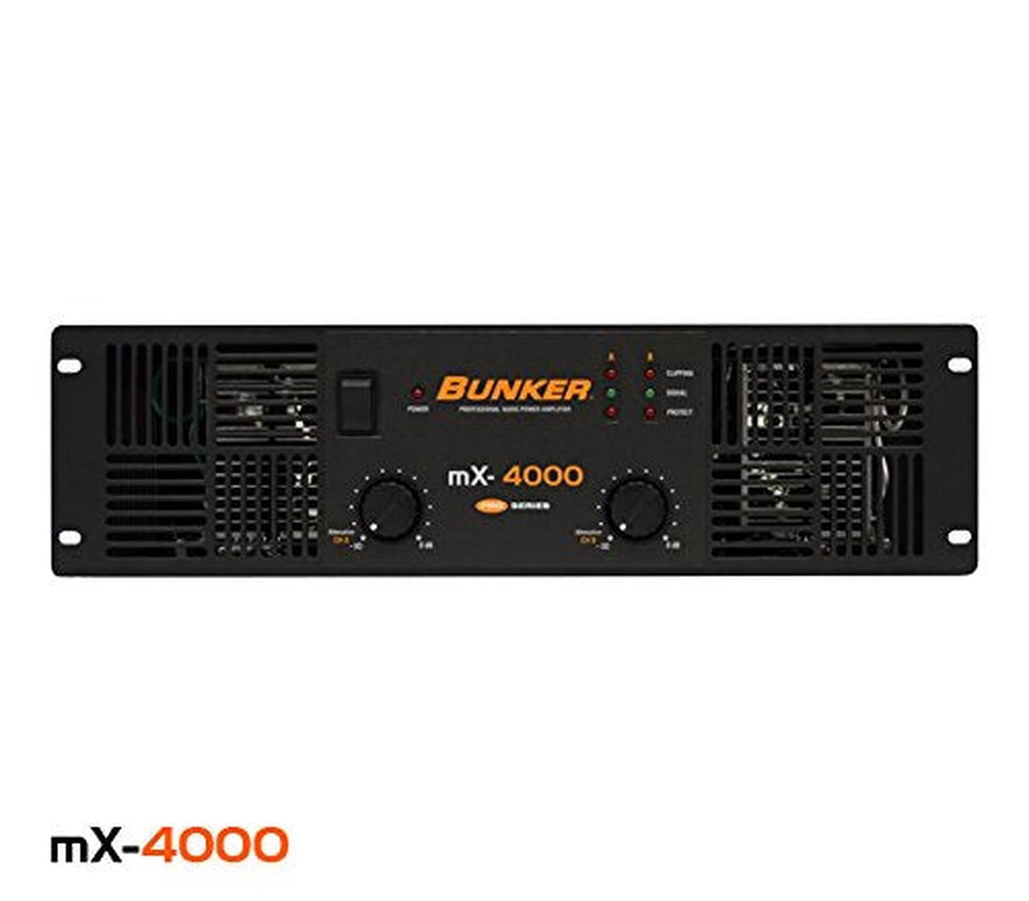 Bunker Amplificador de Audio MX-4000, 4000W | Walmart en línea