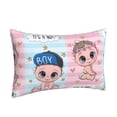 thumbnail image 2 of Bixox Boy Girl Printed Pillow Protector,Super Soft Ideal for Home,Guests,Rentals - 16"x24", 2 of 8