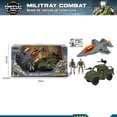 thumbnail image 5 of Juguete Set Militar con Avión de Combate, Camión Blindado y 2 Soldados con Armas, 5 of 5