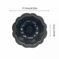 thumbnail image 2 of ACDANC 1PCS 4inch Mini Cake Pan Nonstick Fluted Baking Mold Carbon Steel Flower Shape Tube Pan For Brownie Cupcake Pudding Muffin, 2 of 7