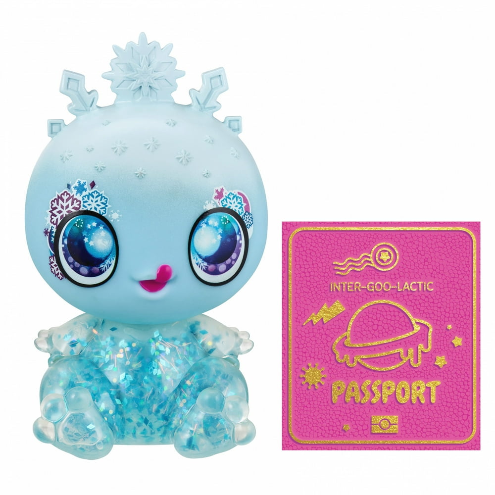 Goo Goo Galaxy Snow Glow Goo Drop Doll, 5.5 inch Small Doll with