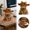 20X18X1.5CM, variant on Highland Cow Christmas Desktop Decorations Shaped Wood Plaque, Personalized Highland Cow Gift for Mom Women Mother's Day and Cow Lovers