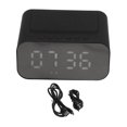 thumbnail image 1 of Altavoz inalámbrico Teléfono Carga inalámbrica LED Reloj digital Radio FM Mega Bass Despertador digital para dormitorio Oficina, 1 of 9