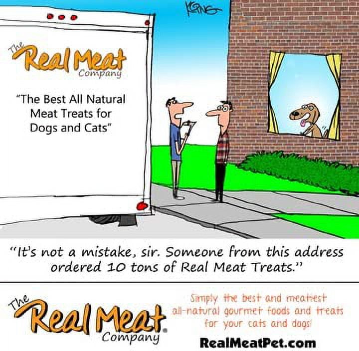 The Real Meat Company Dog Jerky Lamb Treat, 12 Ounce