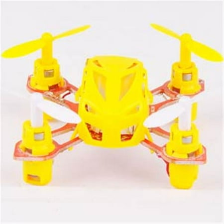 Microgear EC10395-Yellow 2. 4 Ghz RC4 Channel MX-272 Mini Quadcopter UFO RTF