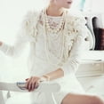 thumbnail image 6 of AYYUFE Sweater Necklace Imitation Pearls Multi-layer Women Exaggerated Beaded Necklace for Wedding, 6 of 8